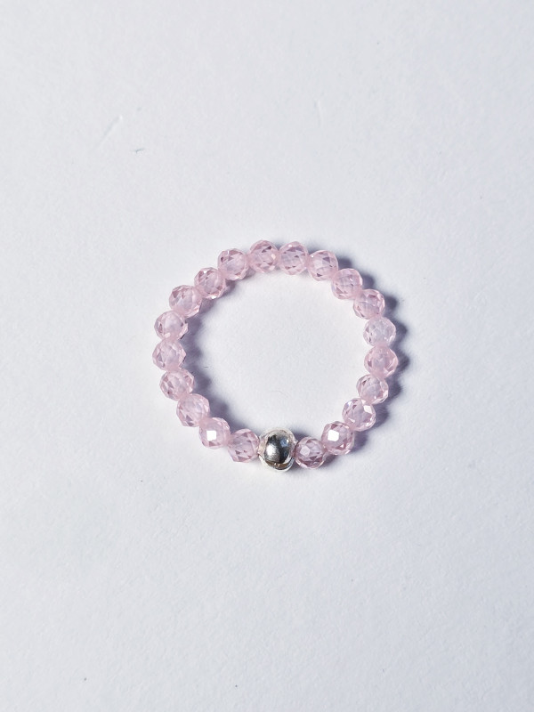 Кабулучка на еластичній основі №13 Рожевий циркон